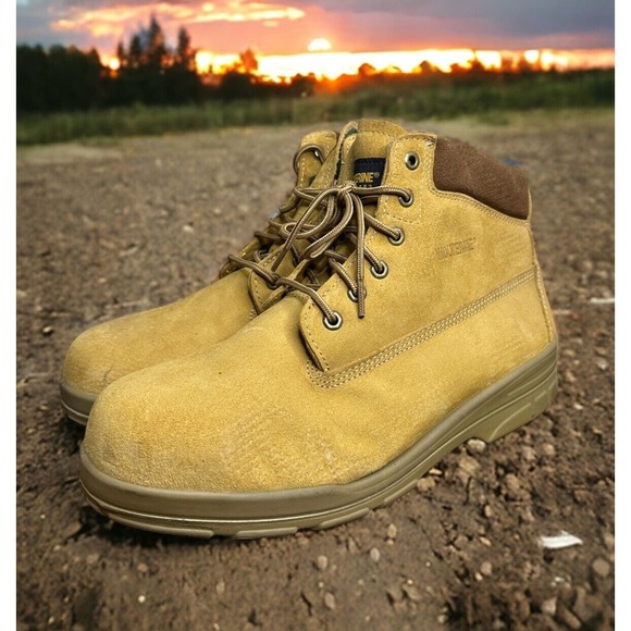 Wolverine Durashocks Insulated Work Boots Men Sz 13 Brown 03238 Thinsulate - Picture 1 of 7